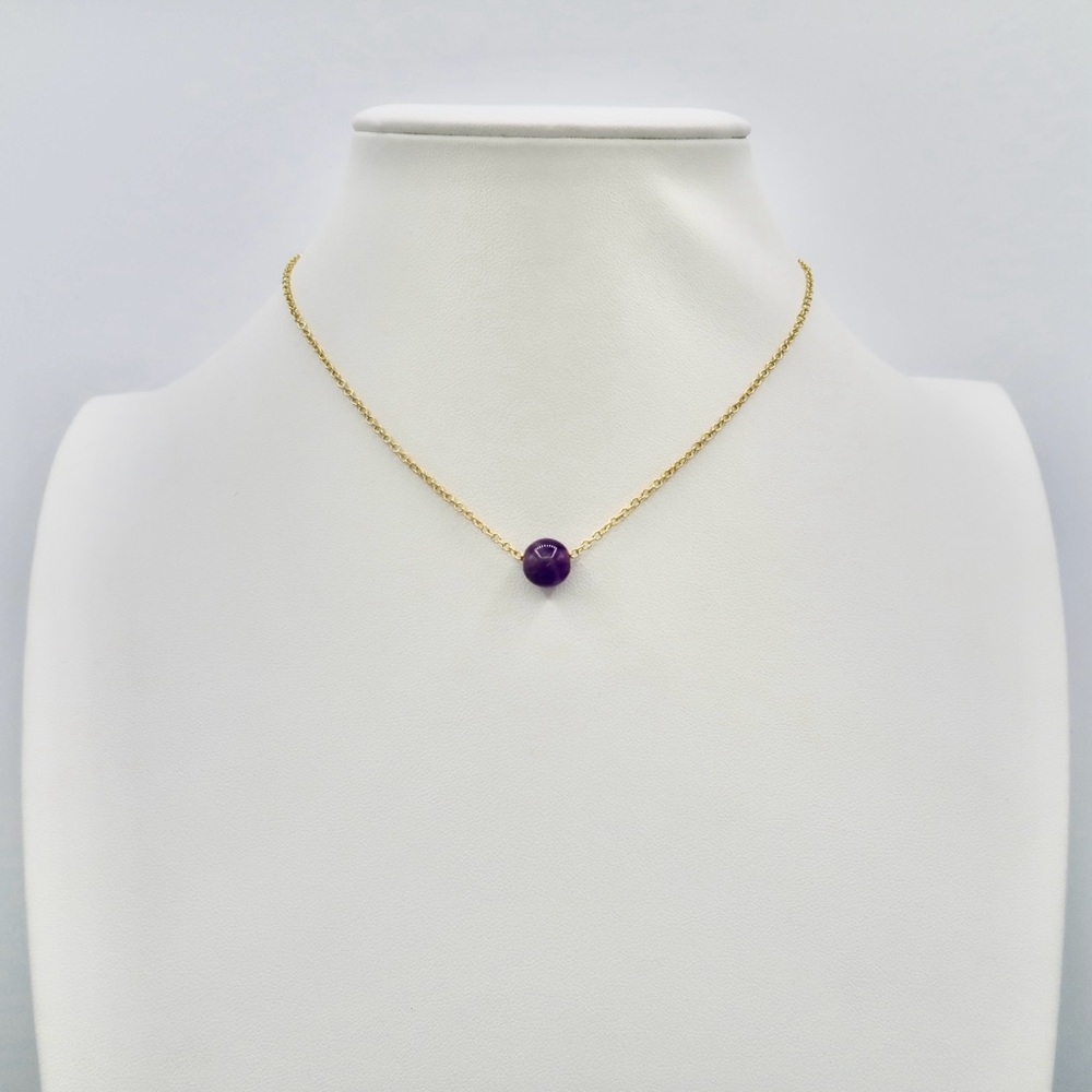 AMETHYST UNA NECKLACE (925)